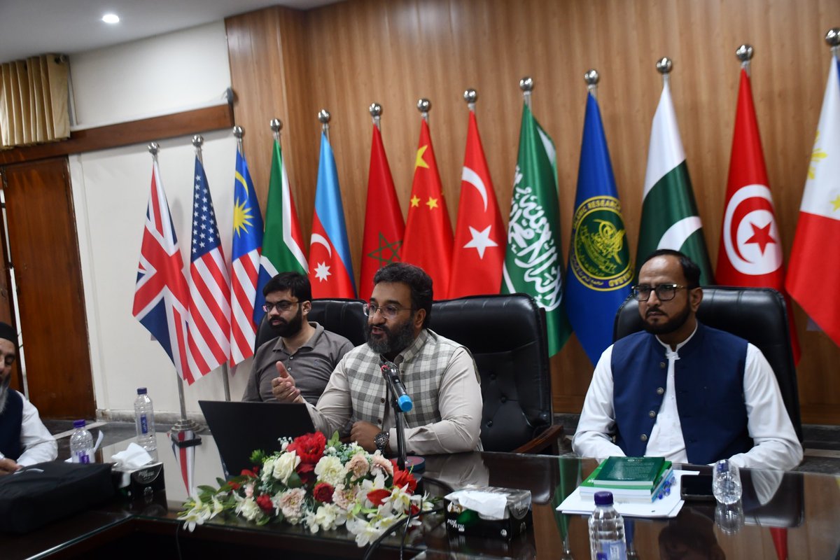 IIUI_OFFICIAL's tweet photo. IRI Launches International Post-Doctoral Fellowship Workshop

The Islamic Research Institute (IRI) of the International Islamic University Islamabad (IIUI) has launched its Orientation, Capacity Building, and Research Planning Workshop for the International Post-Doctoral Fellowship (Group 3, Session 2025-2026). The initiative aims to strengthen research skills, scholarly collaboration, and academic mentoring for participating post-doctoral fellows in line with IIUI’s vision for research excellence and global academic engagement.

The opening session featured keynote lectures by Prof. Dr. Anis Ahmad, Vice Chancellor, Riphah International University, Dr. Aziz-ur-Rahman, Director School of Law, Quaid-e-Azam University, and Dr. Hafiz Aftab Ahmad, Head of the Department of Comparative Study of World Religions at IRI, who introduced the institute’s research programs and fellowship objectives.

For detailed news visit the link below:
https://t.co/QujFXgtZIJ