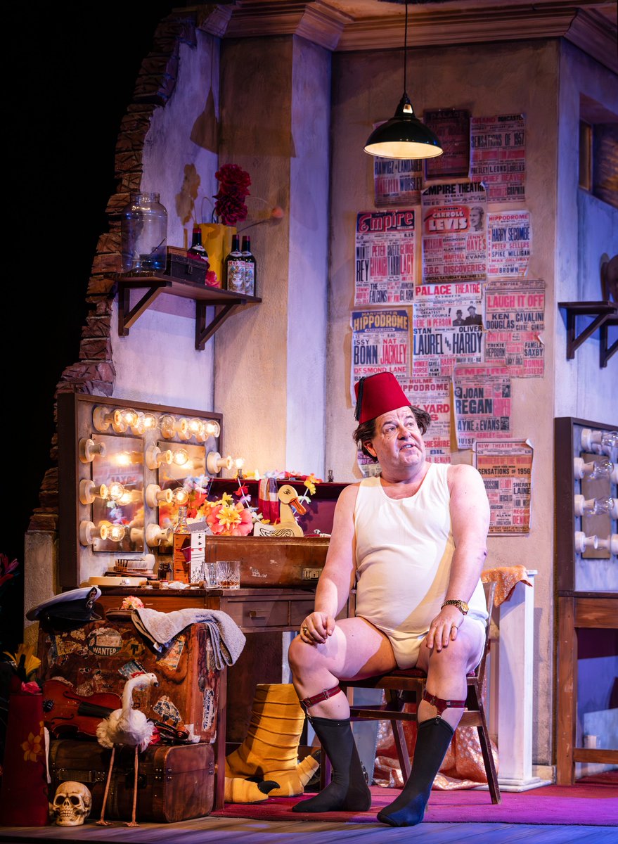 whatsonchuck's tweet photo. REVIEW: The Last Laugh, @KingsTheatre (Photograph L-R: Damian Williams (Tommy Cooper), Steve Royle (Eric Morecambe) and Simon Cartwright (Bob Monkhouse). Photo credit: Pamela Raith) https://t.co/tc7RYc1TJa https://t.co/LGz3N4ULKQ