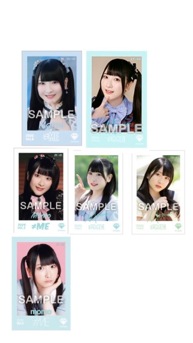 _nozx's tweet photo. ノイミー トレ ミニフォト 生写真

譲）画像

求）櫻井過去物

23対面26ハマスタその他対面での手渡し
検索からもご気軽にお声がけください。

別ポスト異種交換可能 https://t.co/GSyytrdSnj