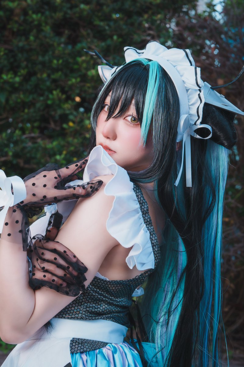 NIKKE cosplay コラボカフェ☕️ 🫧リトルマーメイド🫧 p : @kenone58 NIKKE cosplay コラボカフェ☕️ 🫧リトルマーメイド🫧 p : @kenone58