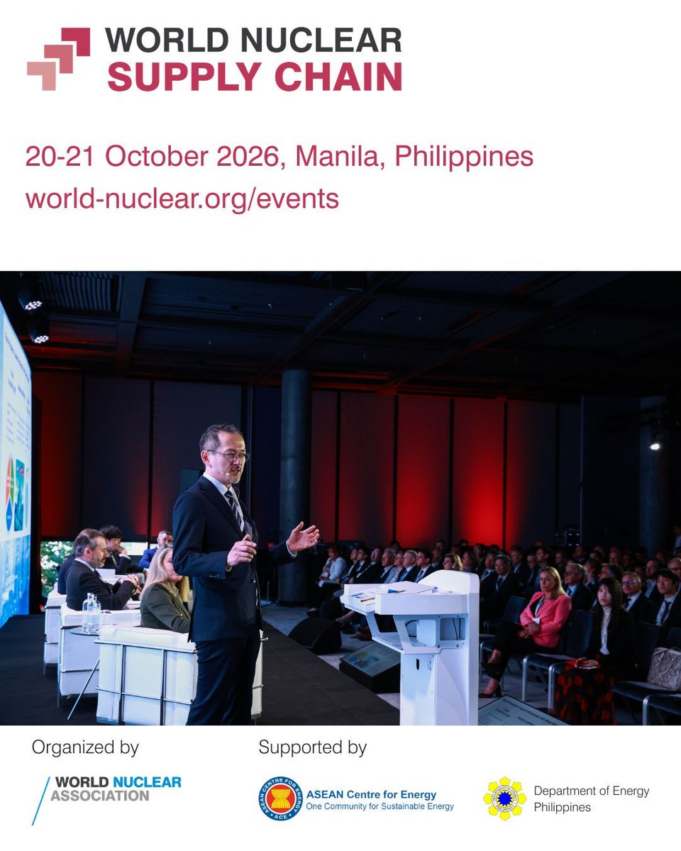 World Nuclear Association tweet media