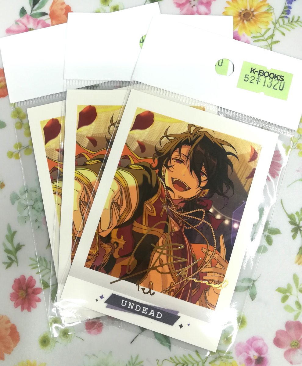 朔間零　ぱしゃこれ　オペレッタ あんスタ UNDEAD 朔間零 ぱしゃこれ 箔押し オペレッタ｜Yahoo!フリマ
