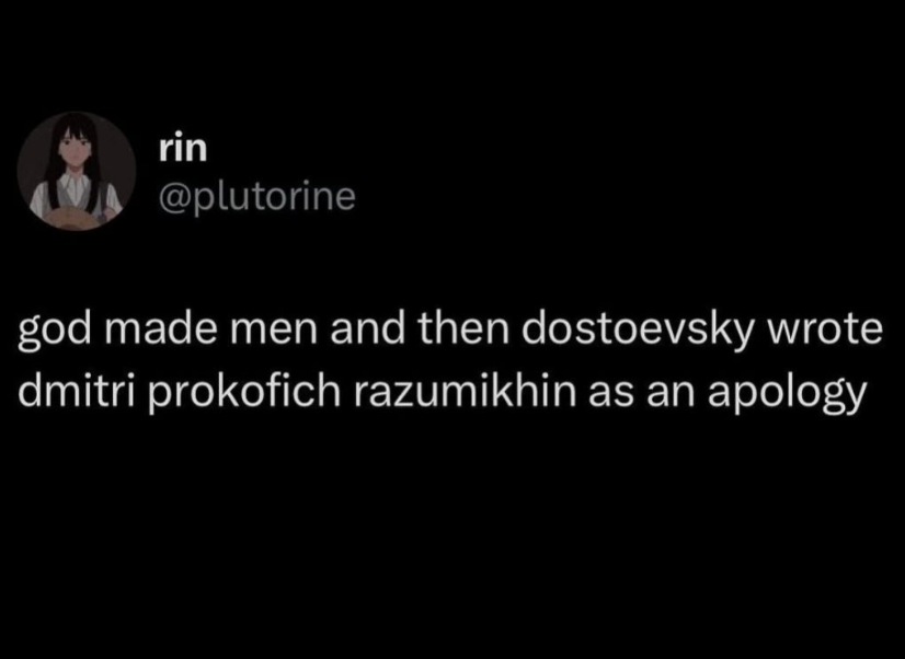Fyodor Dostoevsky Collection 🪓 tweet media