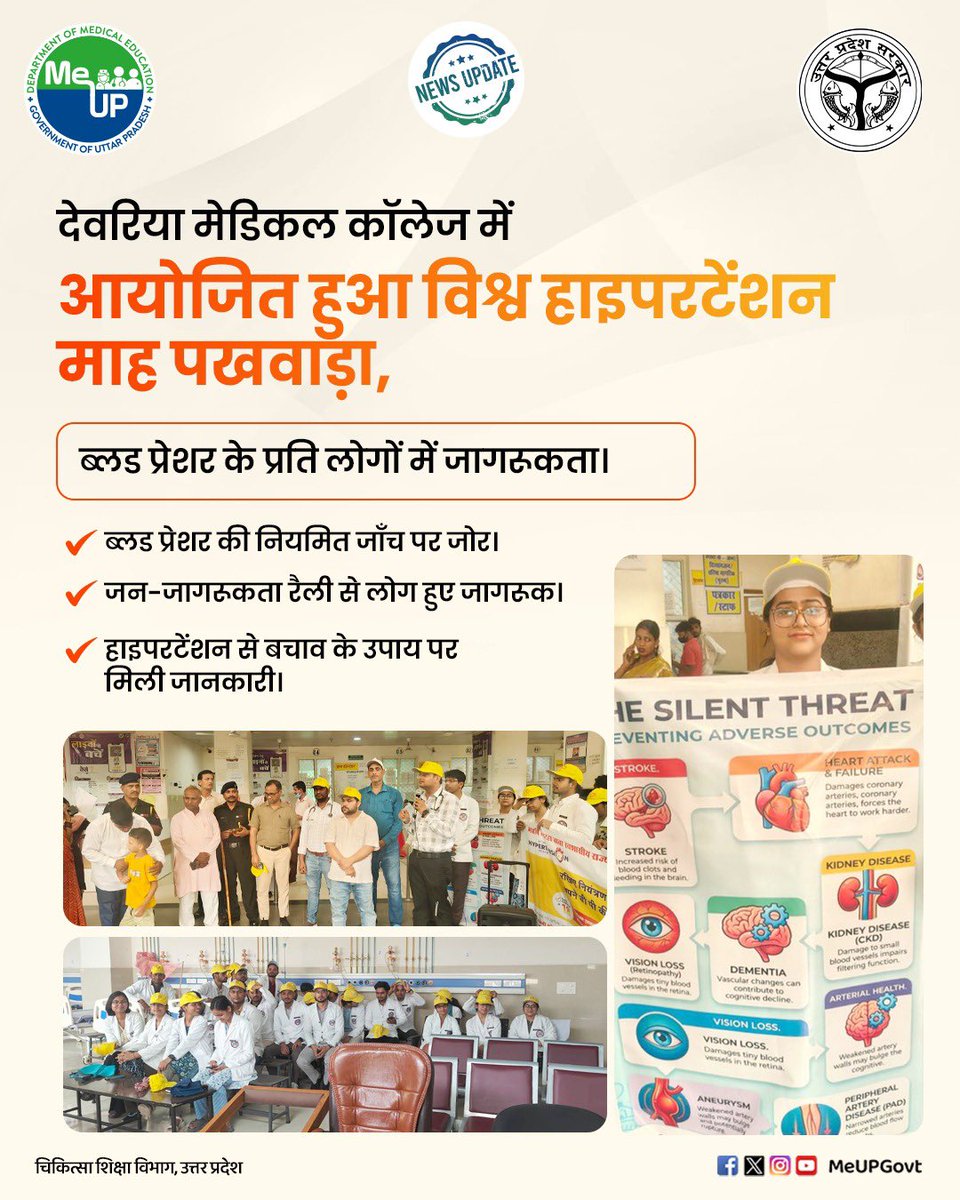 Medical Education Uttar Pradesh tweet media