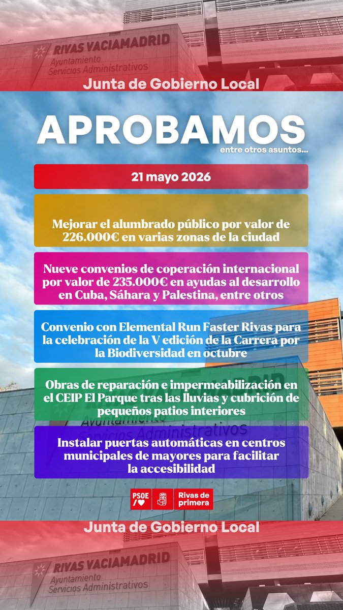 PSOE Rivas-Vaciamadrid tweet media