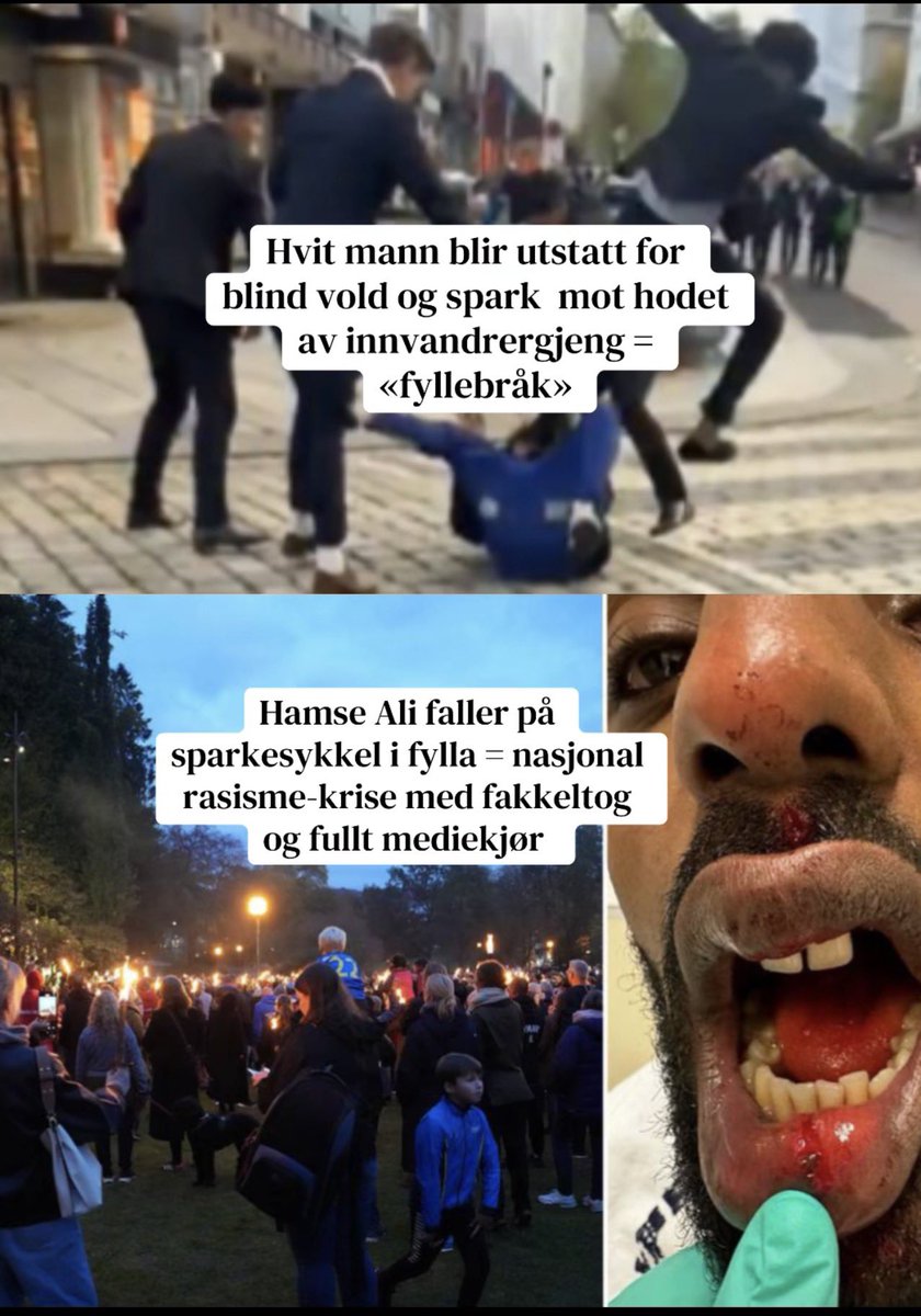 embrikAslaksen's tweet photo. Dobbeltmoralens sanne ansikt https://t.co/hLjebcApx9