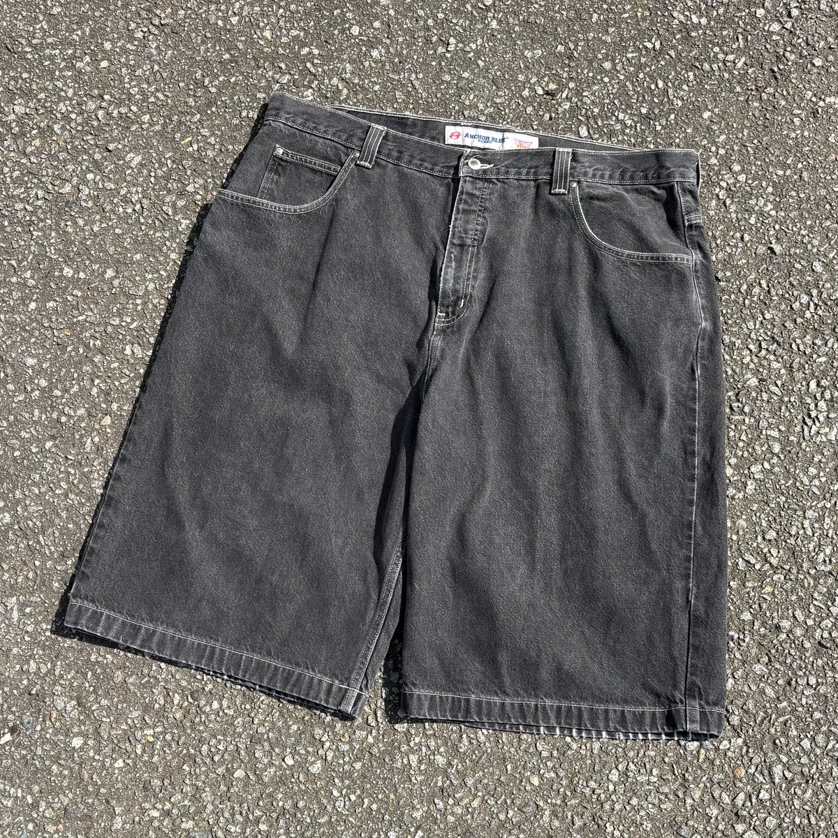 ANCHOR BLUE W38 デニム バギー ショートパンツ ショーツ 新入荷】 ANCHOR BLUE “Buggy”デニムショーツ . SIZE…w42㌅ 【参考