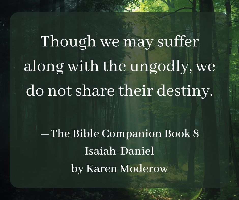 MrsS07's tweet photo. Want to read something that will help you in life? Then check out The Bible Companion Book 8 Isaiah-Daniel by Karen Westbrook Moderow, which is out now!

Check out the other books in the series, too!

Click here for more information: https://t.co/2uZksqGYm3 https://t.co/vVOSw4GoV0