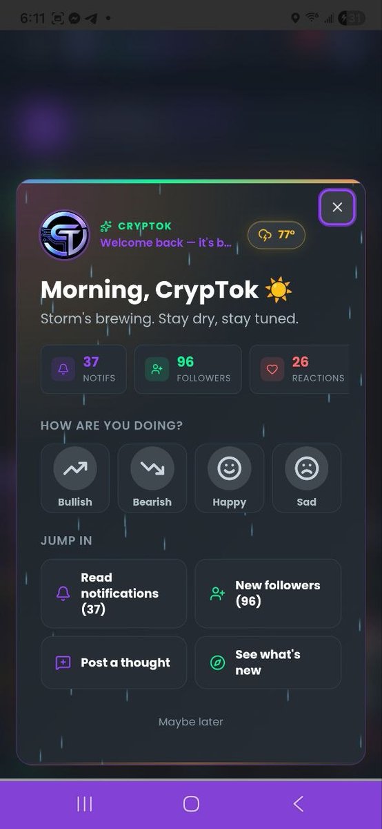 CrypTok tweet media