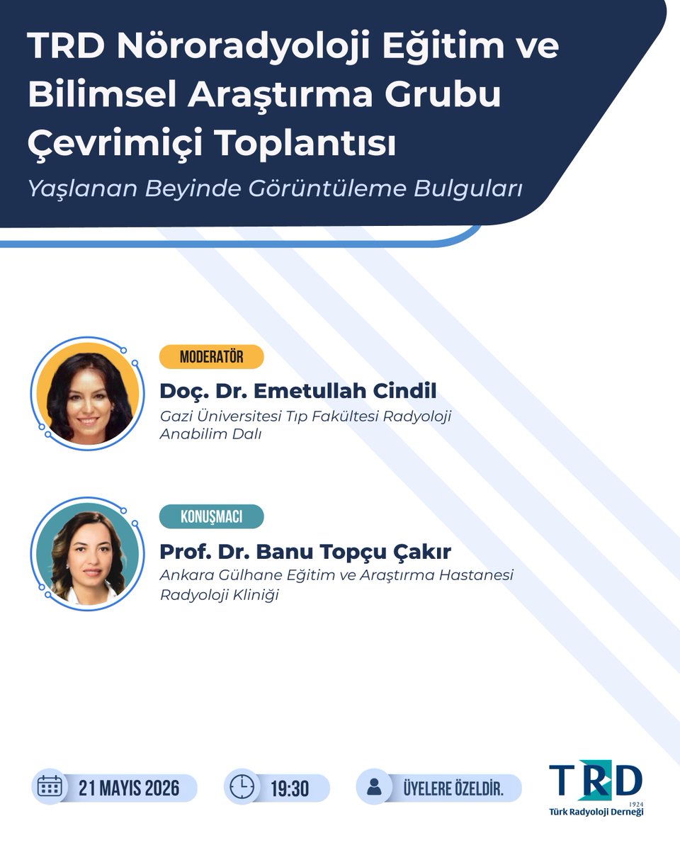 Türk Radyoloji Derneği tweet media