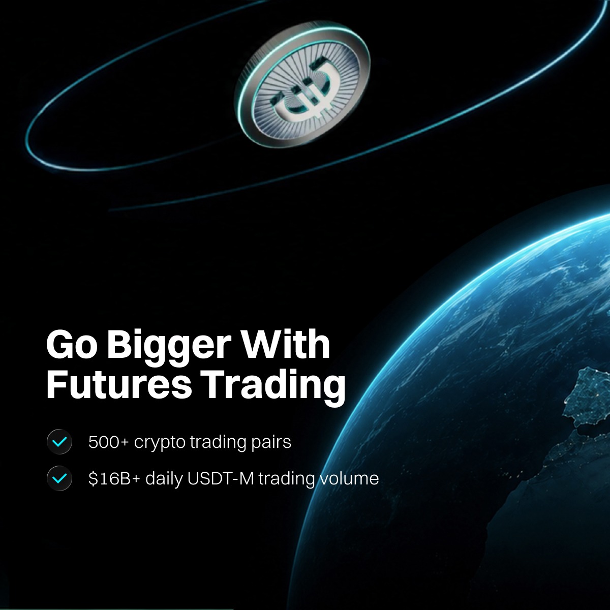 bitget's tweet photo. Your cryptos don’t have to sit in one market.

Trade stocks, CFDs, precious metals, commodities, and more, all with crypto.

Swipe right to discover more.