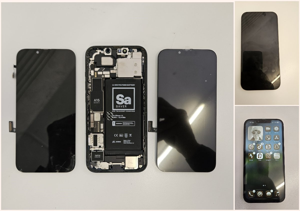 fonefixit's tweet photo. Apple IPhone 13 in for a new Screen / LCD. https://t.co/FtzAXuR6or