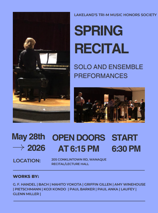 LRHSNJ's tweet photo. Please join us on May 28th at 6:30 for a fantastic night of music provided by the members and inductees to the Tri-M National Honor Society. https://t.co/wEyLLUIBa5