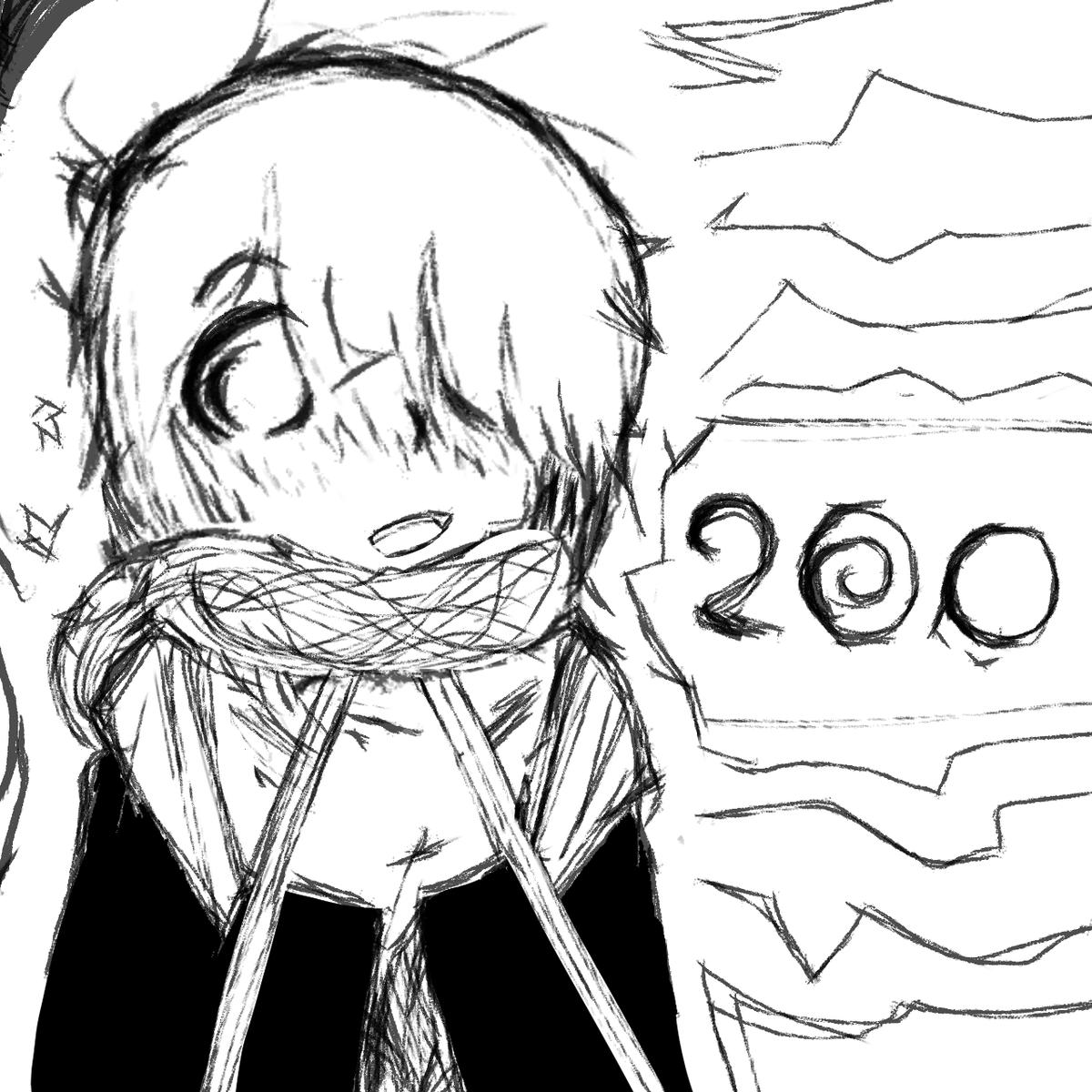 MirOculist's tweet photo. The last drawing, a 200 subscriber special on YT
I'm meaning to post it there once i finish a mini music album that's being made for this occasion.

27.04.2026 https://t.co/9WgsPXfza4