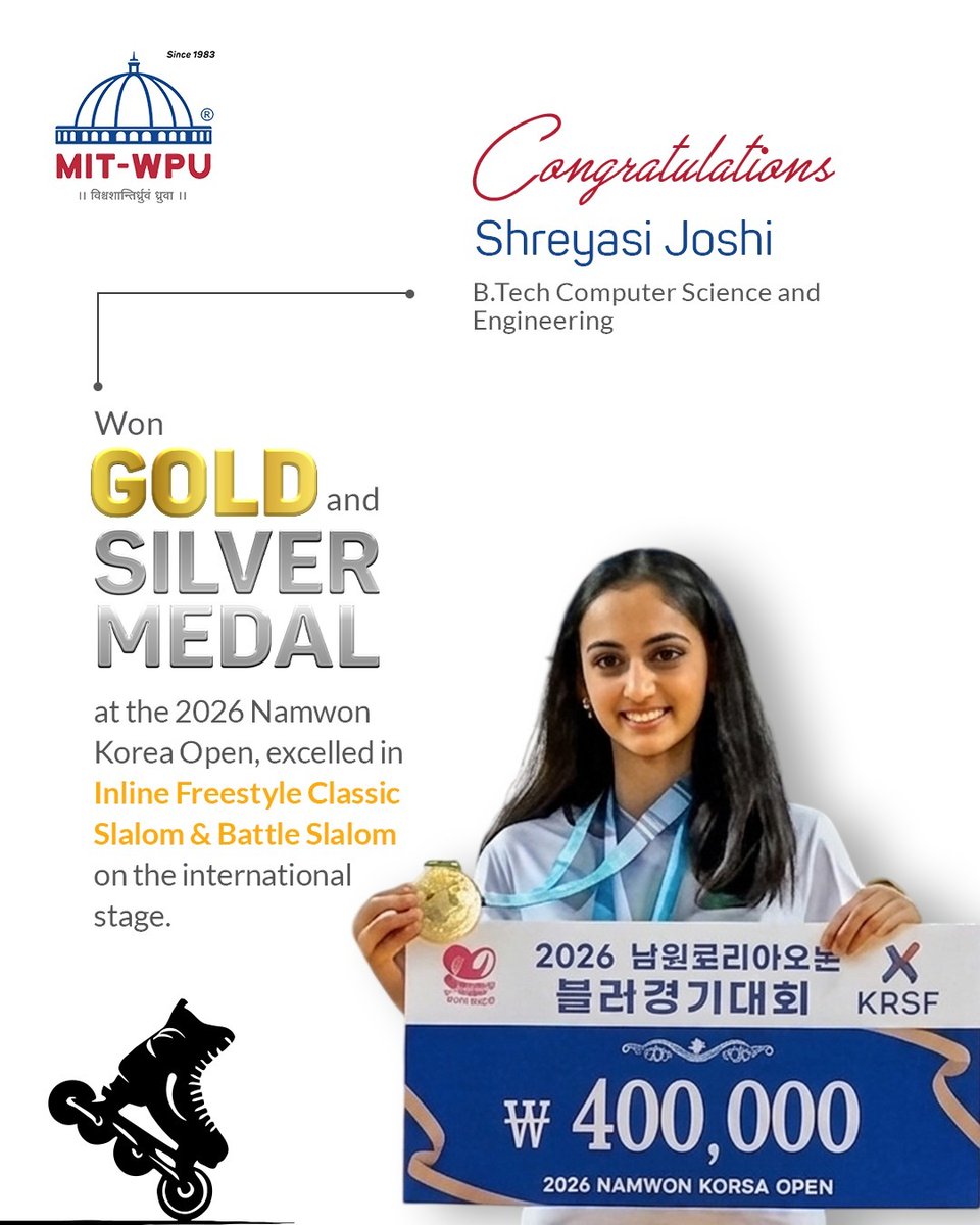 MIT World Peace University, Pune tweet media