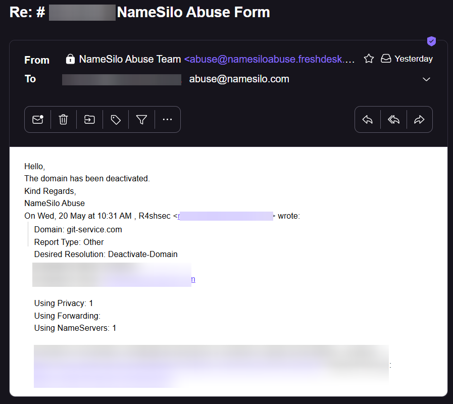 r4shsec's tweet photo. Hello 👋
Today I've reverse engineered the new variant of the Mini Shai-Hulud worm affecting PyPI module durabletask. It's quite similar to the mistralai worm a few days back.

The domain used in the attack, git-service[.]com is currently deactivated.

https://t.co/Xb1AcZEkyl https://t.co/96jlhoiq4N
