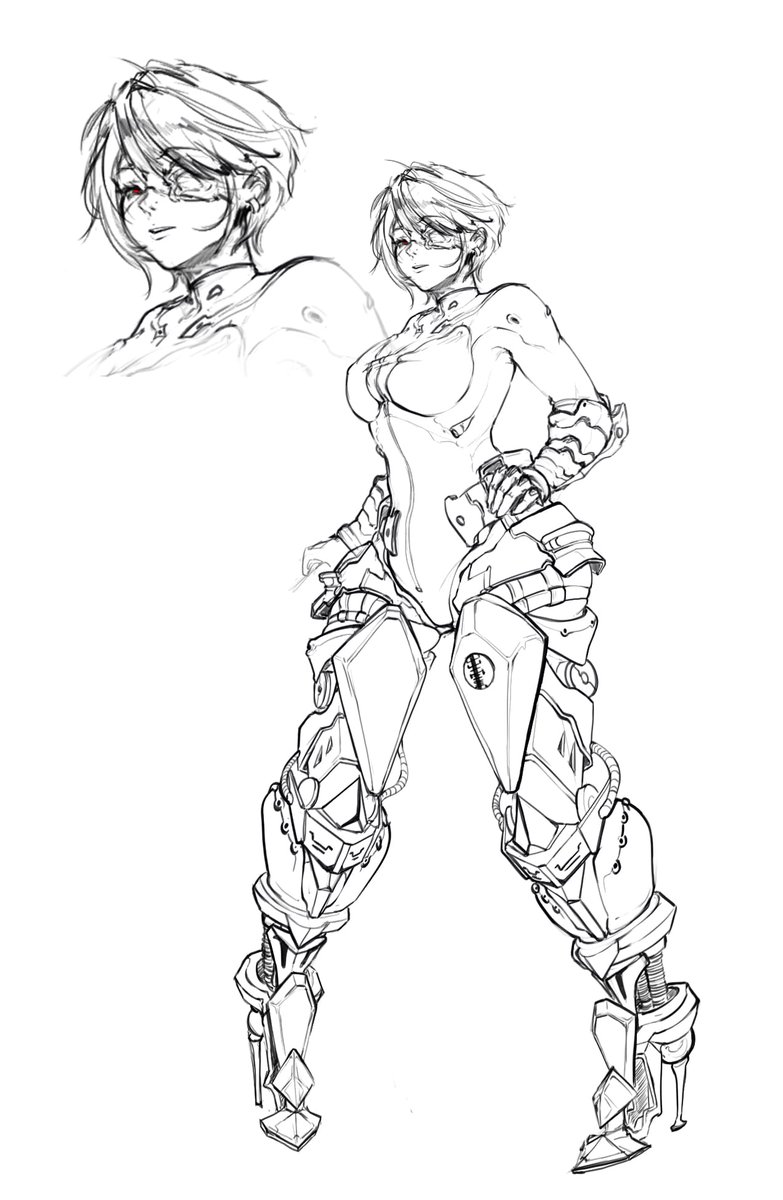 monit1805's tweet photo. Test 1 🤡 #WIP #commission #mech https://t.co/UiXGKKkUzg