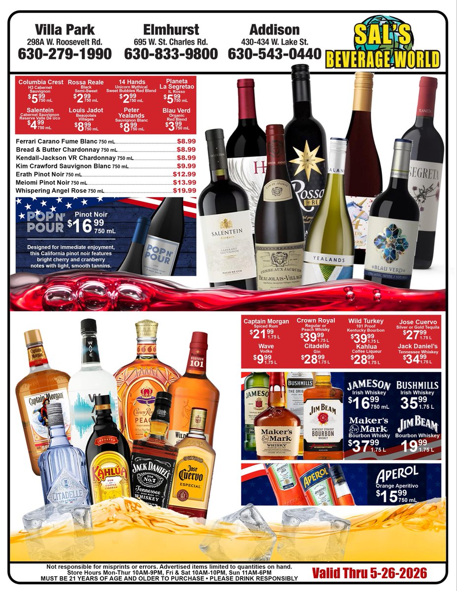 Sals Beverage World tweet media