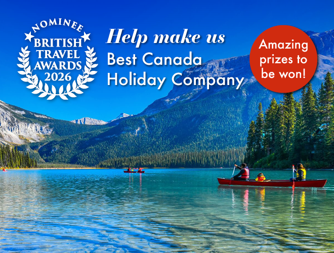 MyCanadaTrips's tweet photo. We’re proud to share that My Canada Trips has once again been nominated in the 2026 ✨
🏆Best Travel Company to Canada 
🏆Tailor-Made Holidays 
🏆Rail Holidays 
🏆Touring Holidays

Vote here: https://t.co/l2EC7YYKW4
#britishtravelawards #BTA2026 https://t.co/3bSnMXlsuo