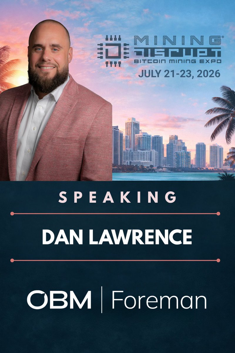 Mining Disrupt® Conference July 21-23, 2026 tweet media