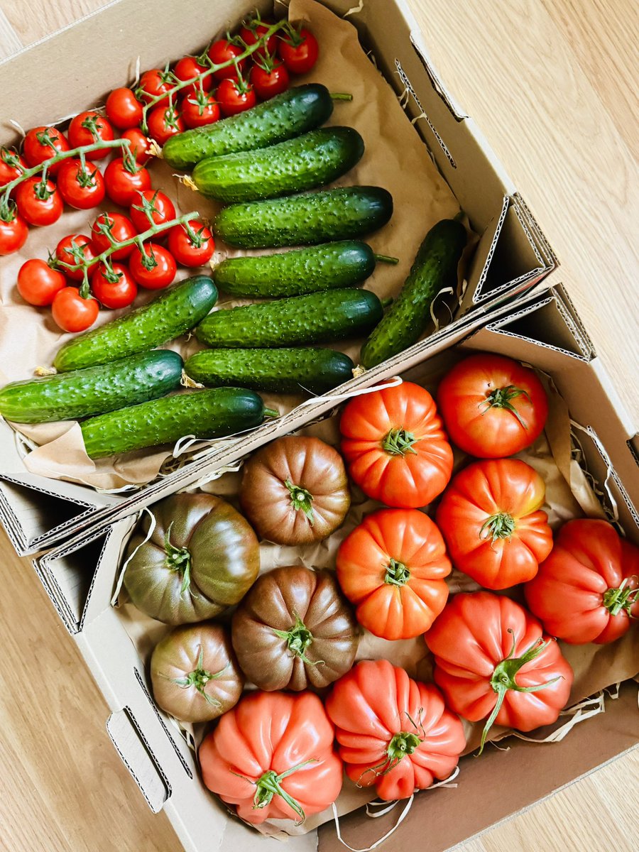 Frialum's tweet photo. Same-day delivery of fresh organic vegetables half the price other European consumers pay, gosh I love Ukraine. No wonder agricultural lobby in the EU don’t want us to lower prices for Europeans. https://t.co/1C2z95wmnf