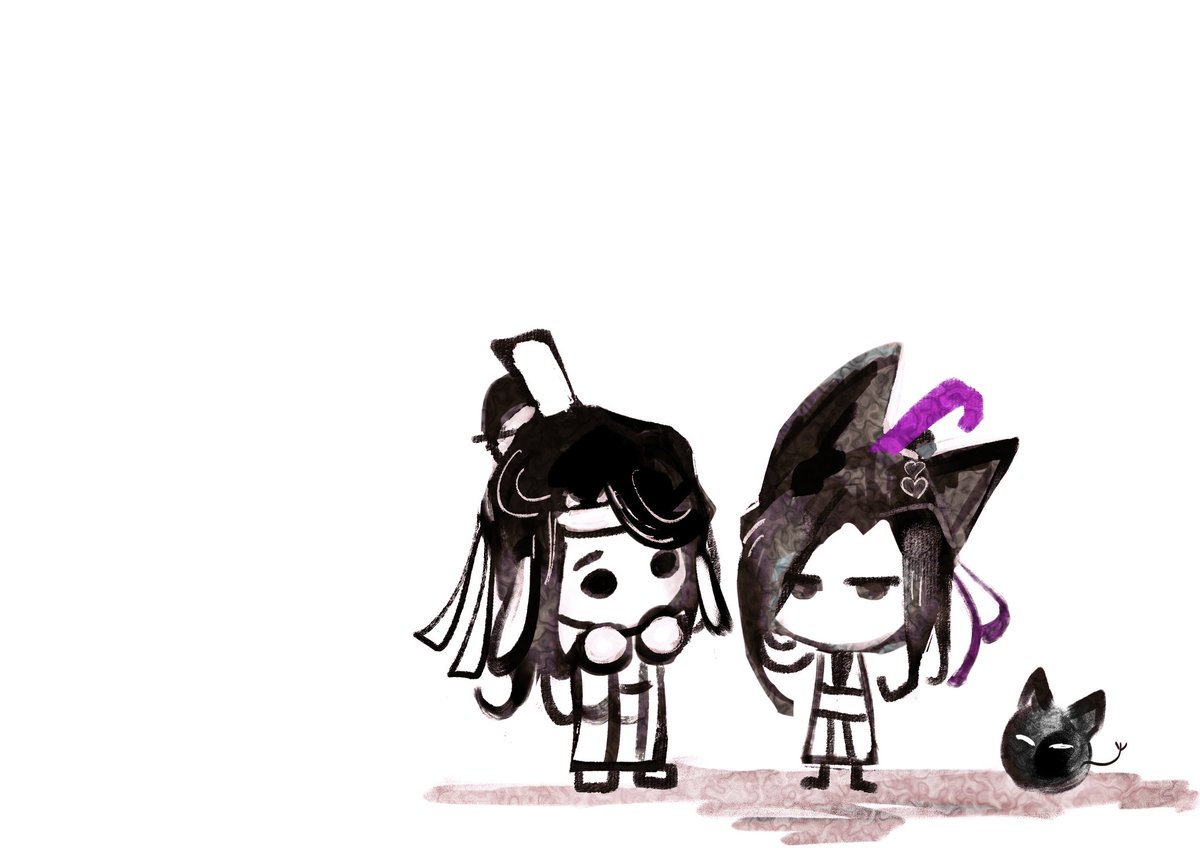 nishuihu's tweet photo. "... There's a weird looking cat behind you. "

"Looks friend-shaped to me."

-
#曦澄  #江澄 #藍曦臣  #jiangcheng #lanxichen #mdzs https://t.co/Yq5oe4rOyw