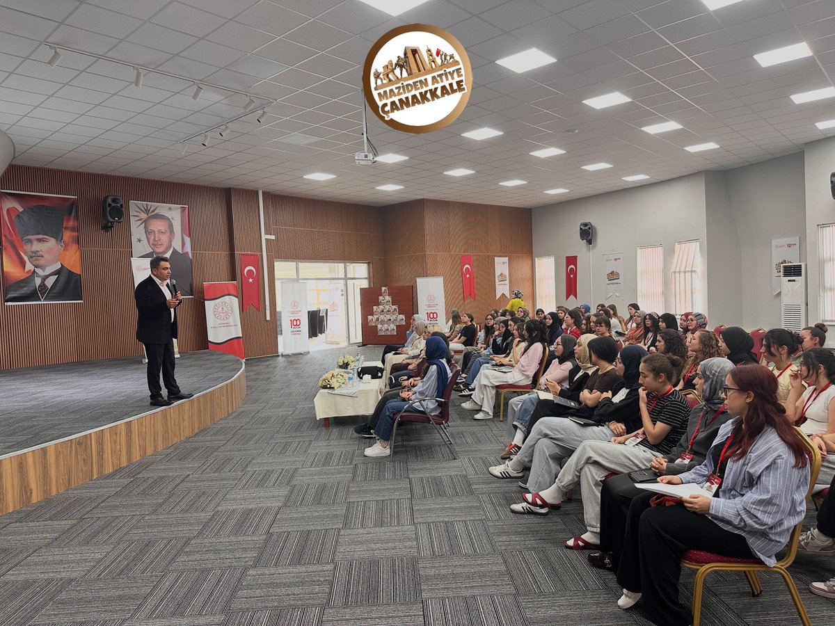 mebmazidenatiye's tweet photo. 📍Maziden Atiye Çanakkale

Öğrencilerimizin kişisel ve akademik gelişimlerini desteklemek amacıyla farklı konularda seminerler düzenledik.

📌 Geleceğin Meslekleri, Meslek Tercihleri ve Kariyer Planlama
📌 Çanakkale’den Kurtuluş Savaşına, Millî Mücadele ve Kurtuluş Savaşından 15 Temmuz’a Vatan Savunması
📌Aile İçi İletişim ve AkrabalıkBağlarımız

@tcbestepe 
@tcmeb 
@hasandogan 
@Yusuf__Tekin 
@CihadDemirli 
@bilalmacit 
@CelileErenOKTEN 
@farukyelkenci