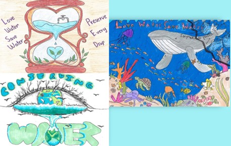 OMWD's tweet photo. Congratulations to the winners of OMWD’s 33rd annual North County Water Agencies 4th Grade Water Awareness Poster Contest! This year’s poster theme, “Love Water, Save Water,” inspired students to explore the role water has in our daily lives &amp; communities. https://t.co/rSYGFDkXf0 https://t.co/sFIIxBWP6G
