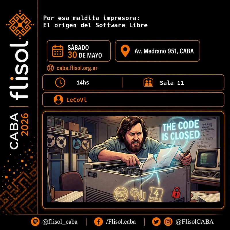 Flisol CABA tweet media
