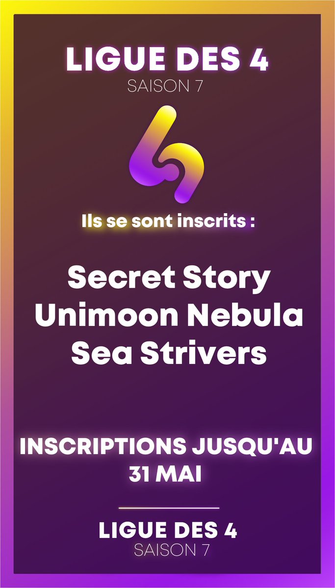 Ligue Des 4 tweet media
