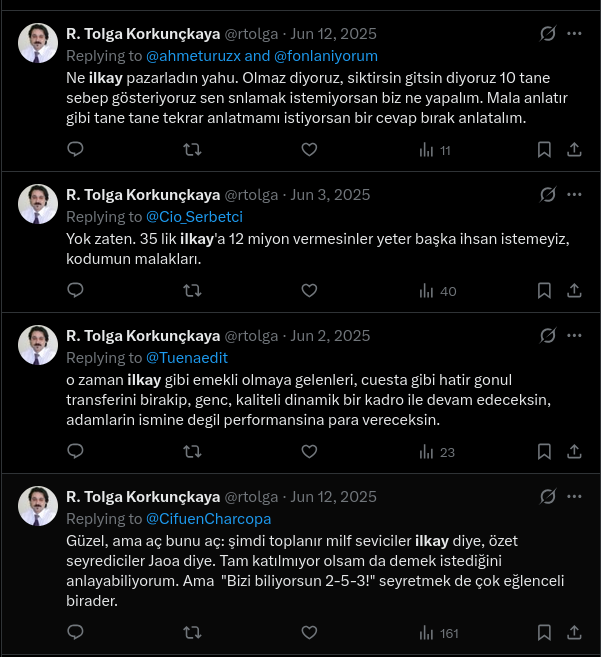 R. Tolga Korkunçkaya tweet media