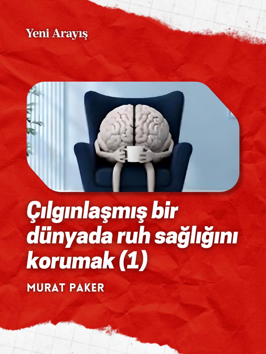 yeniarayiscom's tweet photo. Bu makalesinde @DrSMPaker, günümüz dünyasında giderek artan otoriterleşme, savaşlar, kitlesel şiddet, hukuksuzluk ve neoliberal güvencesizlik ortamının bireysel ruh sağlığı üzerindeki etkilerini psiko-politik bir perspektiften ele alıyor.

Okumak için ➡️ https://t.co/KhILove1H1 https://t.co/p0kwAOJvdN