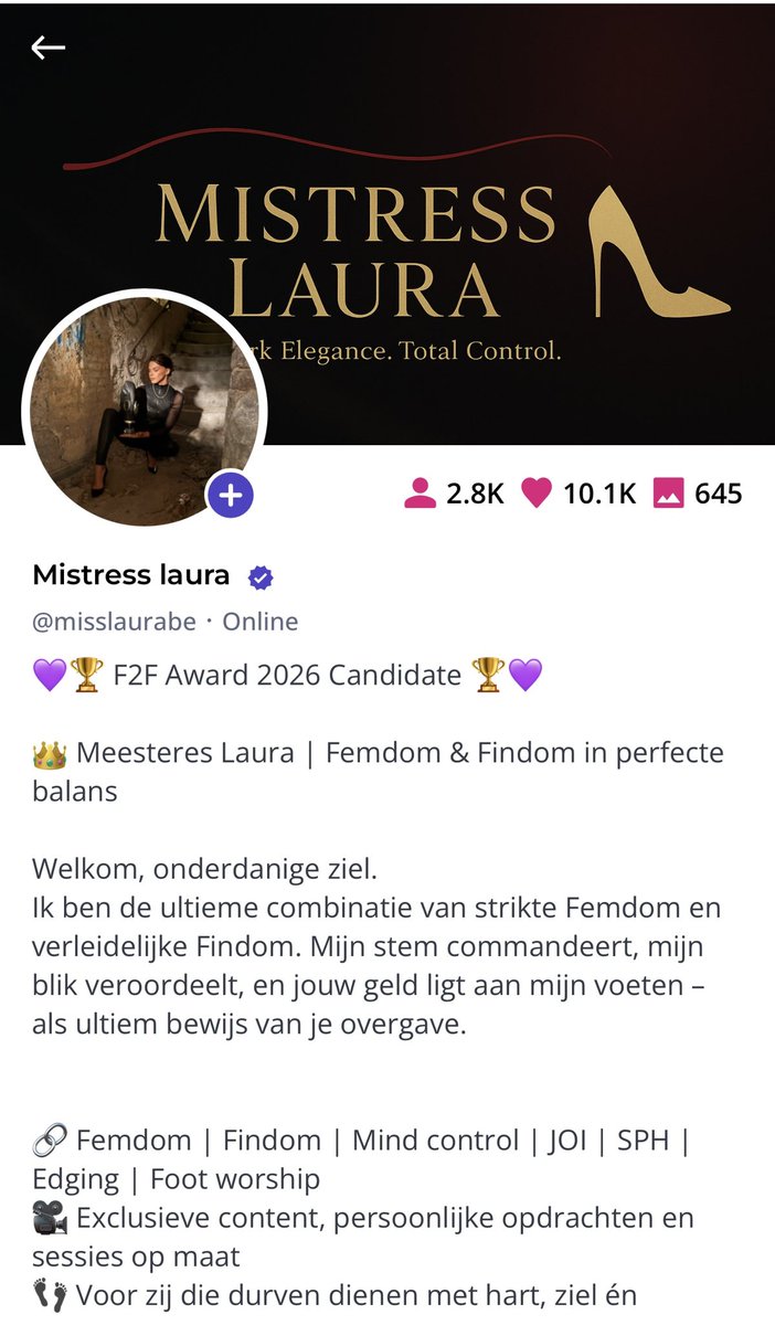 Mistress Laura tweet media