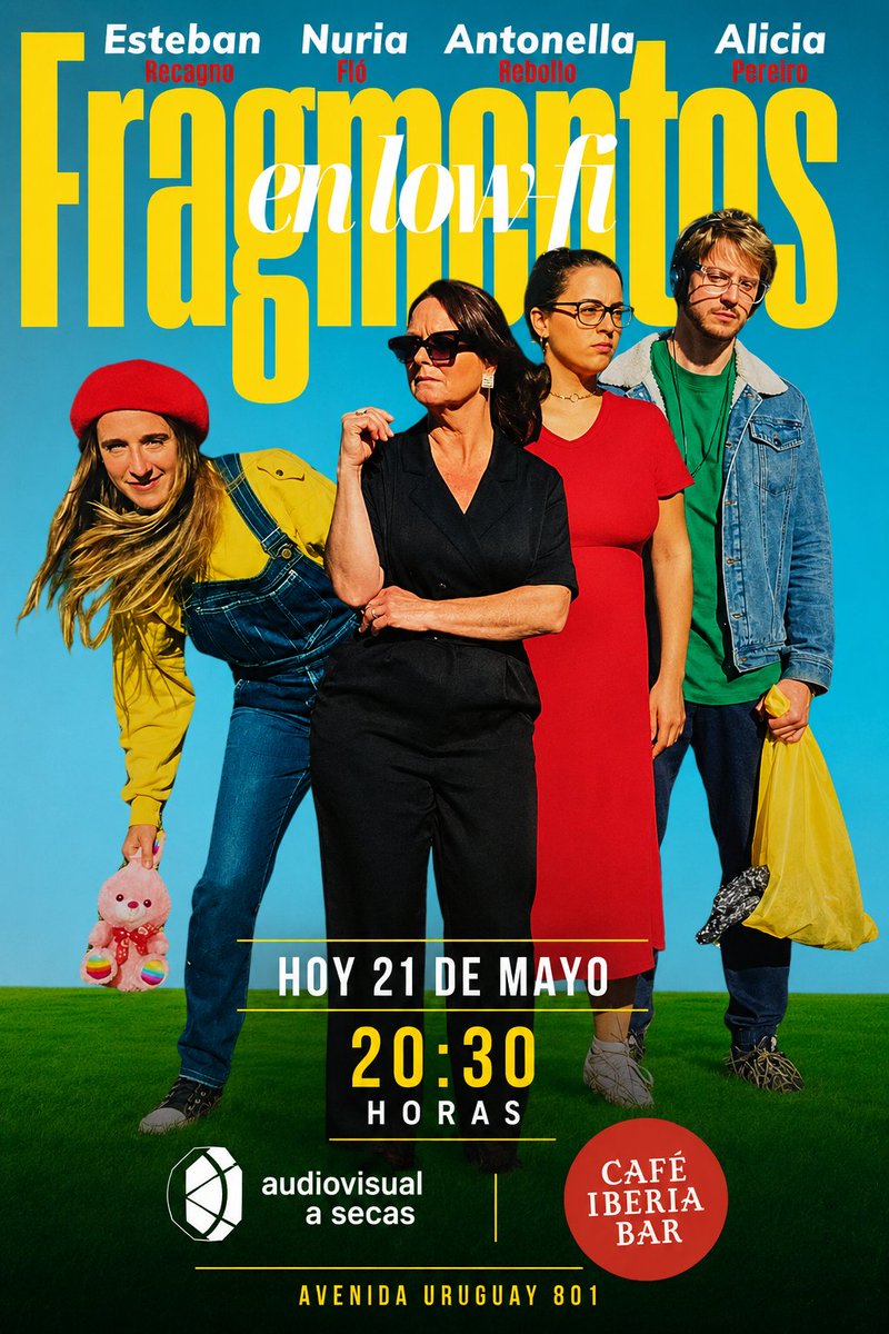 matteobaster's tweet photo. Después de un tiempo de silencio por la producción de mi ópera prima, hoy volvemos a proyectar cine.

Fragmentos en low-fi — 20:30 hs. https://t.co/IRiEs7dMPE