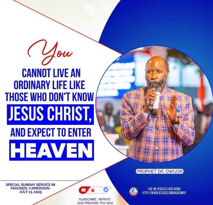 AokoAngelique's tweet photo. Entry to the Kingdom of God is assured only if we choose to walk in Holiness and Righteousness Exclusively 

#GloriousEndTimeGlory https://t.co/U3fNCjmFvn
