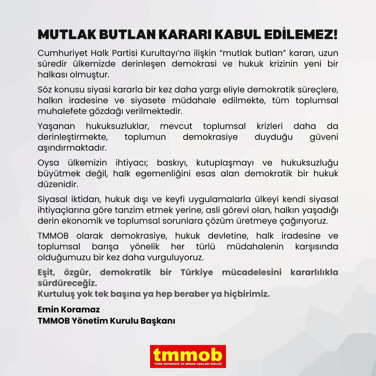 TMMOB tweet media