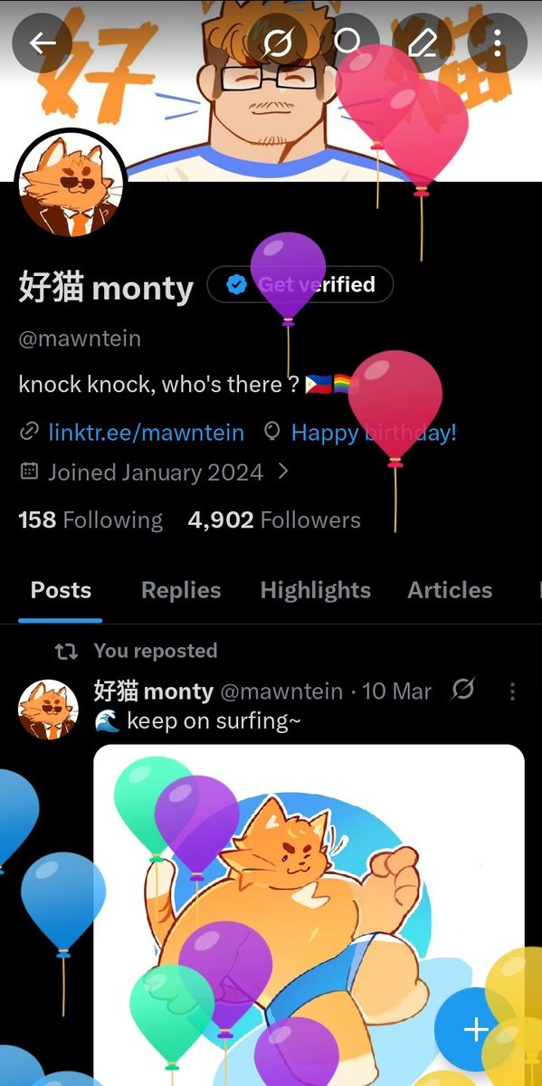 好猫 monty tweet media