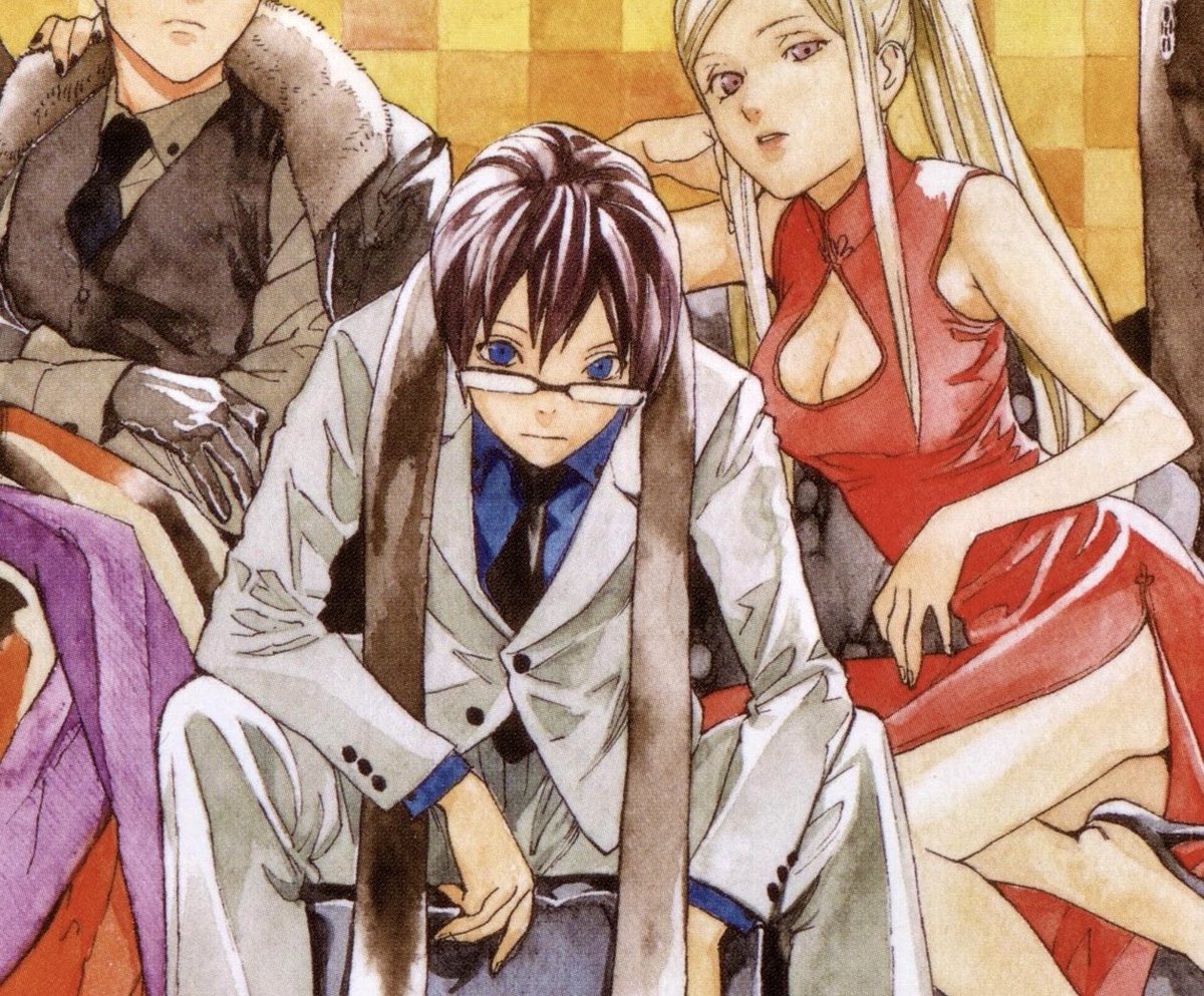 SaveMizuchi's tweet photo. Yato IS fashionable, actually, once you confiscate his sweatsuit. #Noragami https://t.co/7JnacajDJc