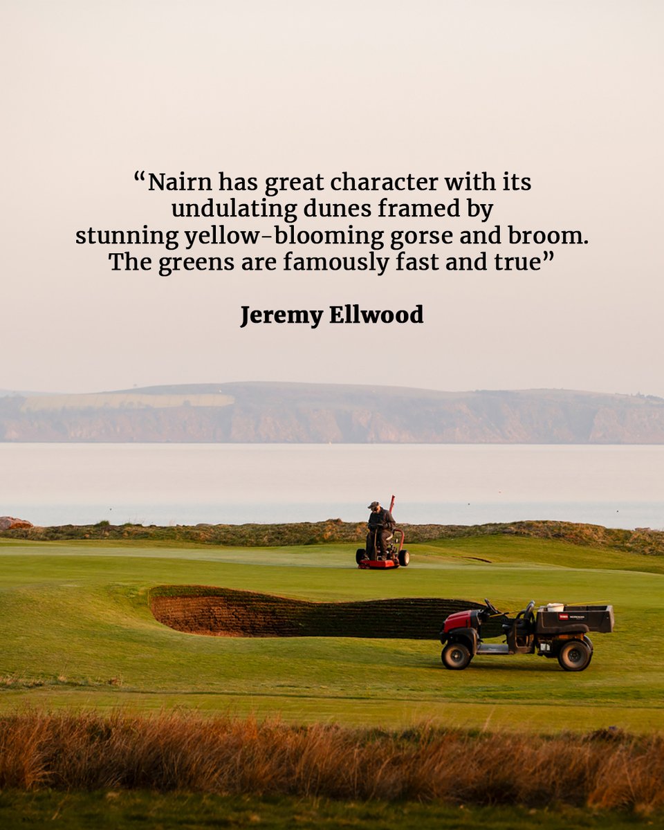 NairnGolfClub's tweet photo. Ask anyone and they will have great things to say about Nairn. Including some of the game's top journalists and publications. https://t.co/xPUFjrK3r3
