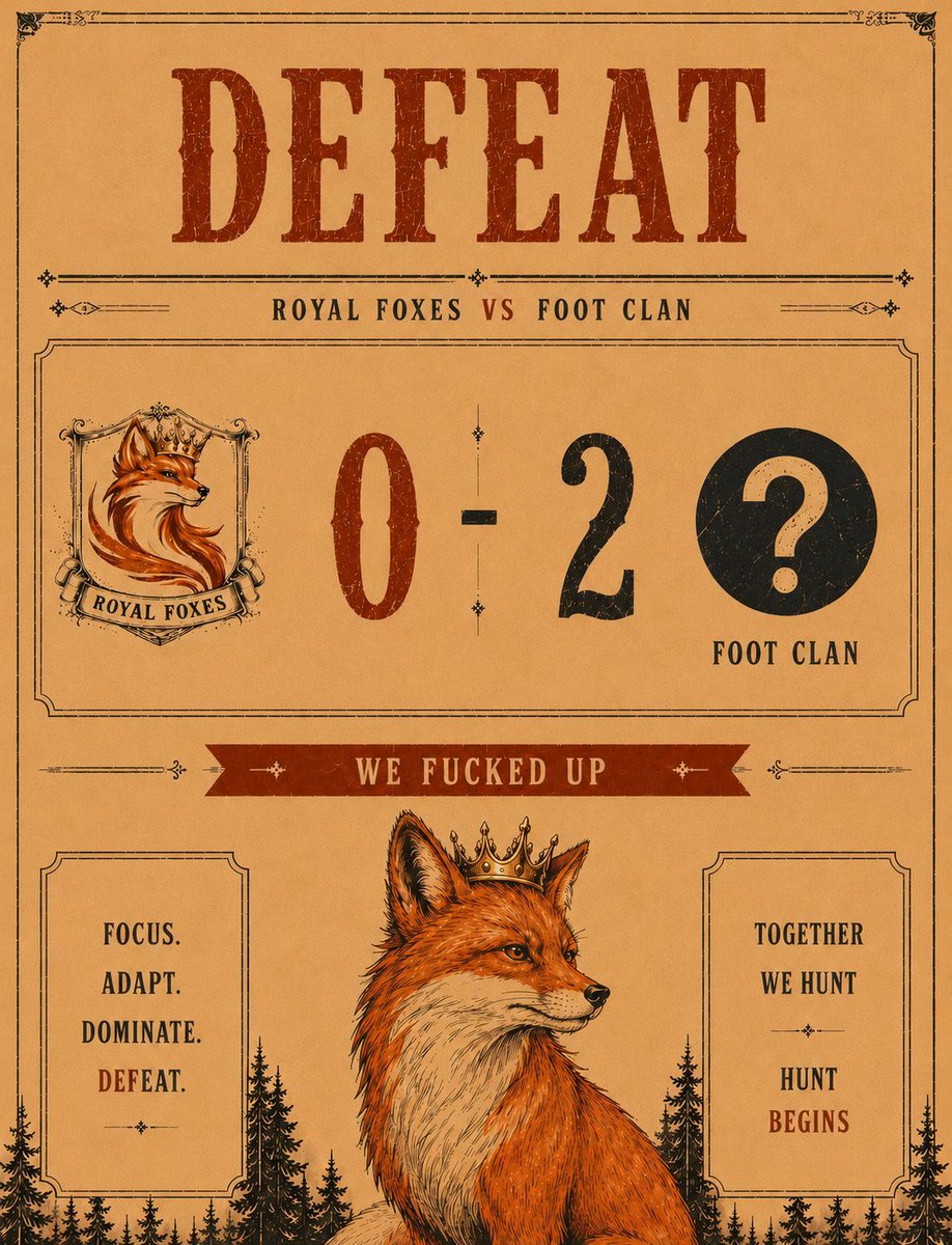 Royal Foxes Esports tweet media