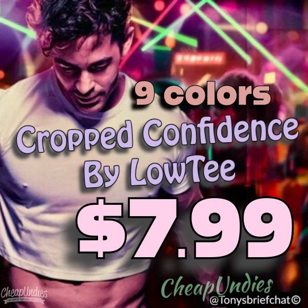 tonysbriefchat's tweet photo. Cropped By LowTee•$7.99
Shop
https://t.co/5I0NOkxuV5
10% Savings from me @Tonysbriefchat Shop with @cheapundies #cheapundies
https://t.co/OwHgUIaQ69
$5 off your first purchase
https://t.co/jOoTBWqK6e
#gayteeshirts #croptop #gaytshirts #lowtee https://t.co/QQWdT2kNuN