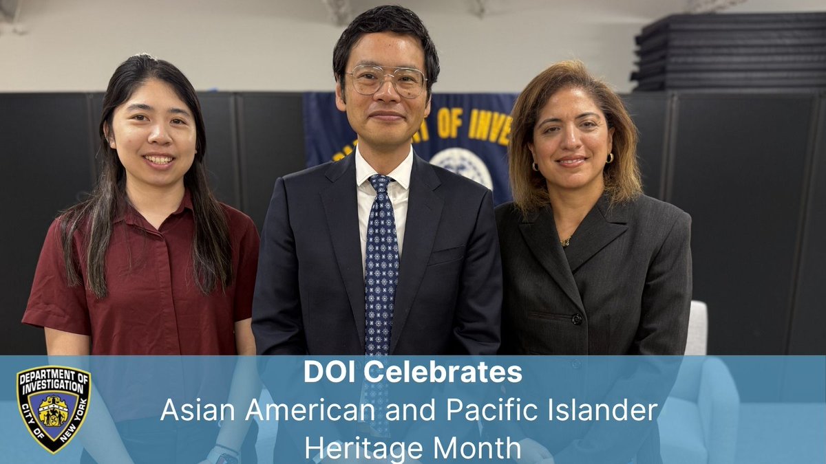 NYC_DOI's tweet photo. In celebration of Asian American and Pacific Islander Heritage Month, DOI's AAPI Employee Resource Group welcomed Judge Dale Ho as a guest speaker today.
The group celebrates the diverse cultures, rich history and many achievements of AAPI communities in New York City and beyond. https://t.co/wLWNGl4tHw