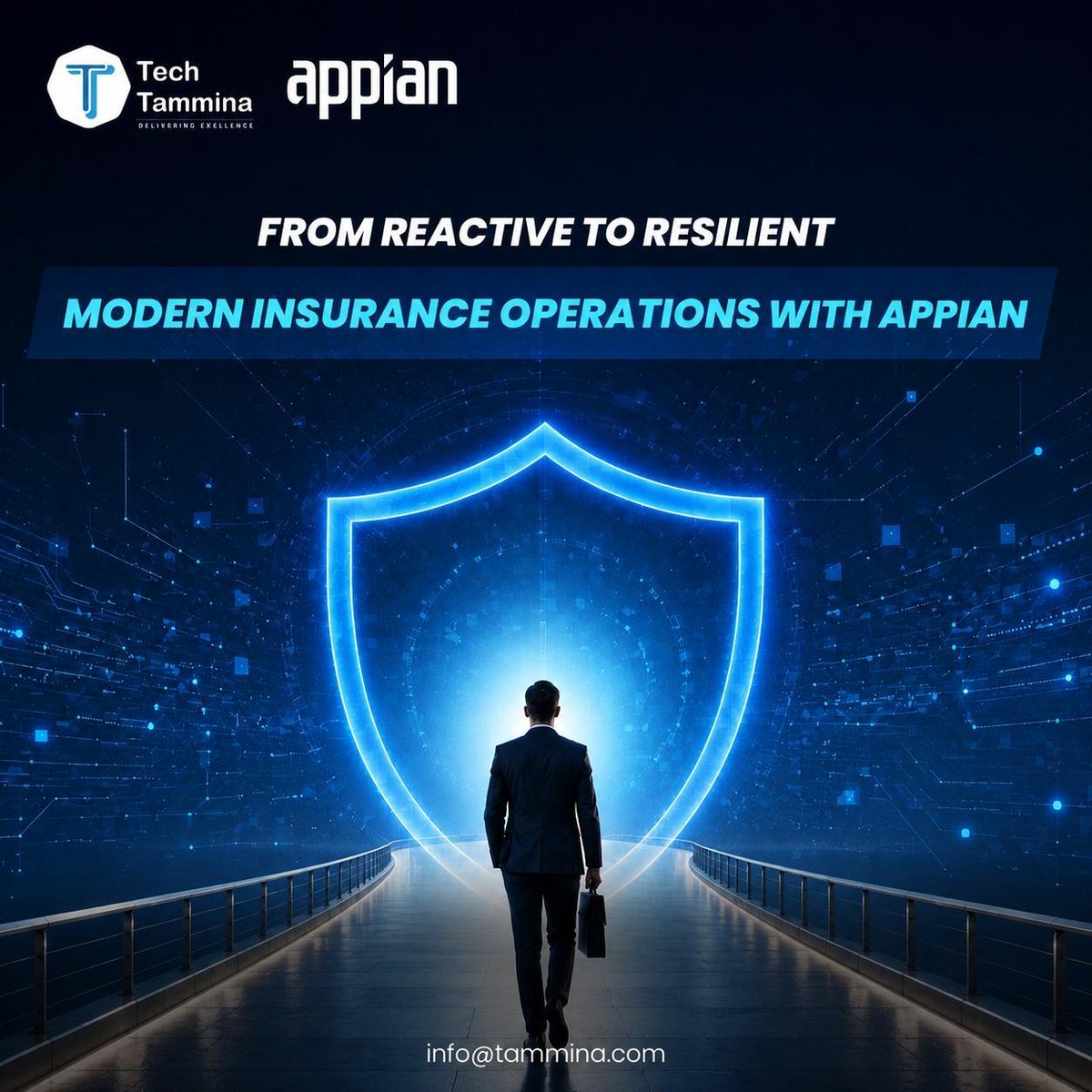 TechTamminaLLC's tweet photo. AI + low-code are transforming insurance operations.
Faster claims, smarter workflows, and fewer manual tasks with Appian.
Is your insurance business ready for AI-driven transformation?

Learn more: https://t.co/qoX82bNOlz

#Insurance #LowCode #AIInInsurance #InsurTech https://t.co/z1u3b1UAMG