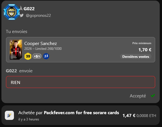 Packfever tweet media