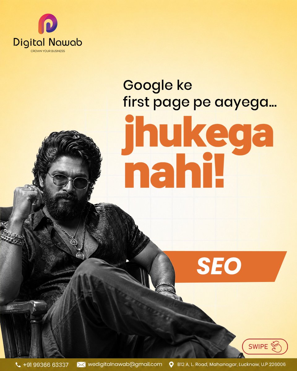 DigitalNawab's tweet photo. POV: Every digital marketer fighting deadlines, algorithms &amp; ad budgets daily 😂📈
Tag your marketer squad 👀📈
📩 DM us “GROWTH” or connect now
📍 B12 A, L Road Mahanagar, Lucknow, U.P. 226006
📞 9936663337
📧 [wedigitalnawab@gmail.com]

#DigitalMarketing #wearedigitalnawab https://t.co/cZztNP4hjz