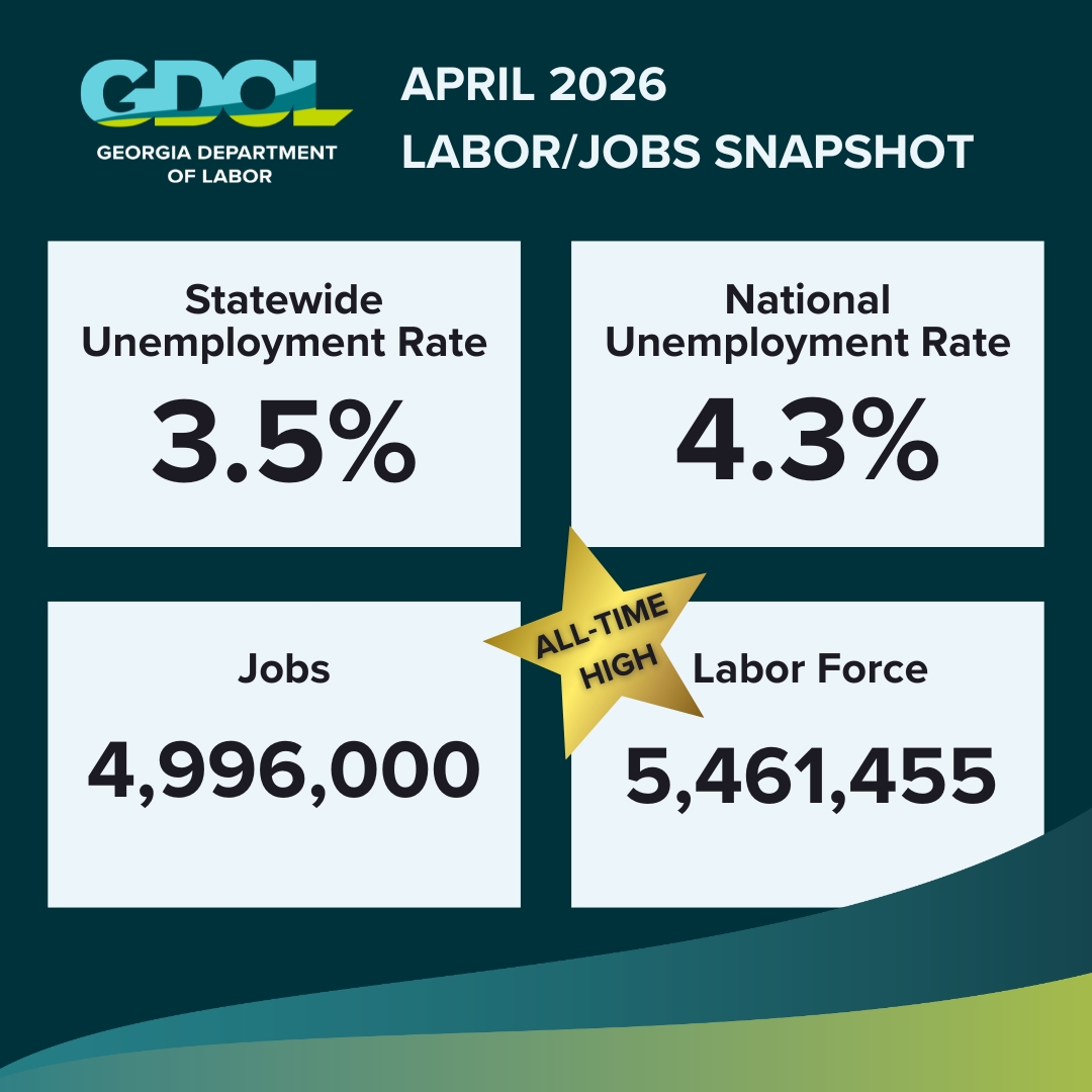 Georgia Dept. of Labor tweet media