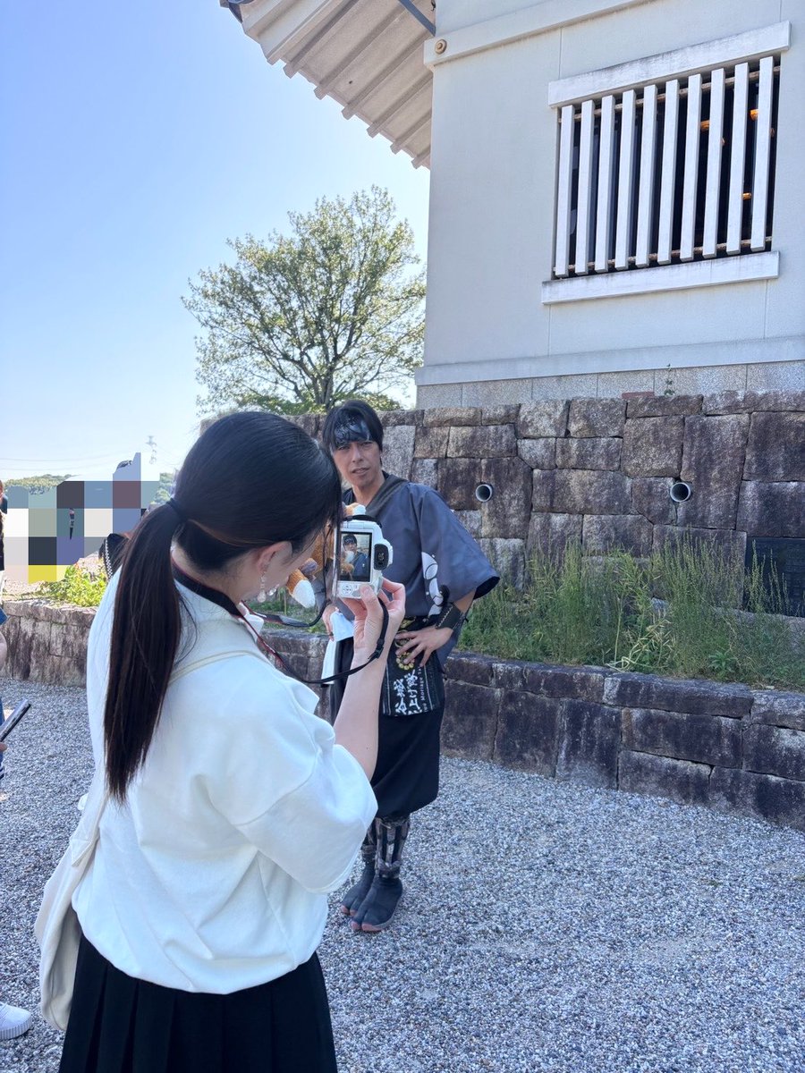 土井様 土井さまを撮っているとき、友達が撮ってくれてたことに気が付いてい