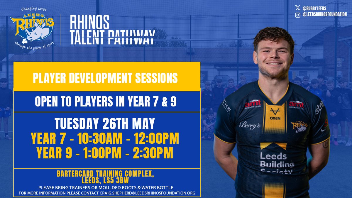 Leeds Rhinos Foundation tweet media