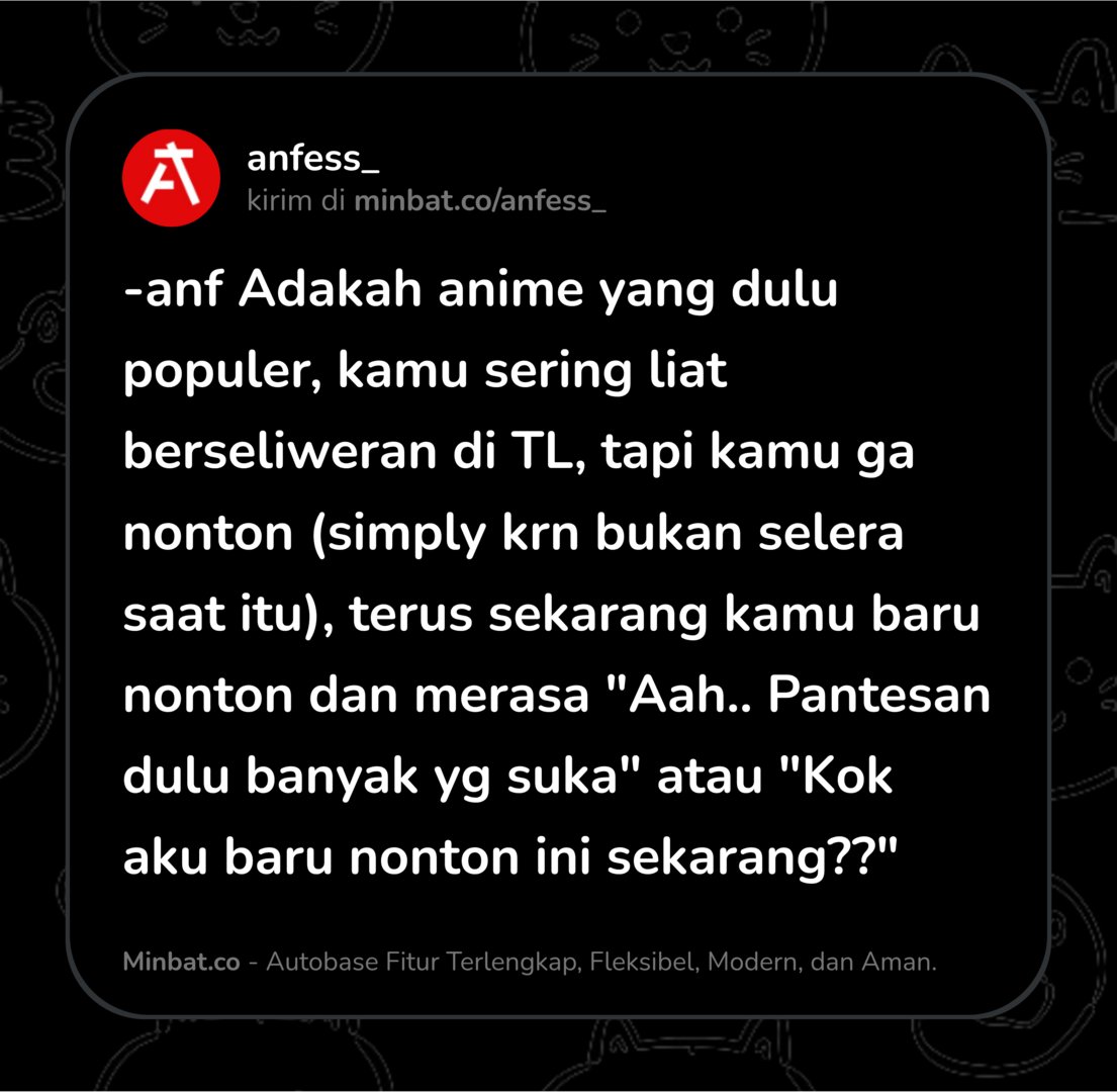 ANIME FESS tweet media