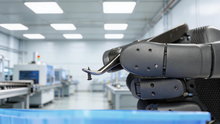 hangzhoufeel's tweet photo. In a Hangzhou lab, robots assemble not car parts but another pair of bionic hands—Flex 2 from Xynova. Designed to match an adult hand, it features soft replaceable skin, artificial nails, and touch sensors across fingertips and palm. 🦾🔧⚙️
#BionicHand #HangzhouInnoviation #HangzhouTech